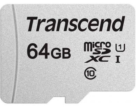  Зображення Карта пам'яті Transcend microSD  64GB C10 UHS-I R100/W20MB/s 